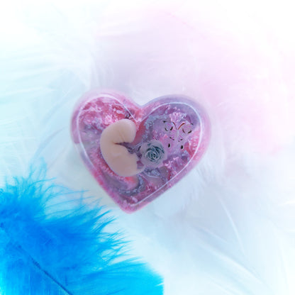 6-7 Week Baby Loss Heart
