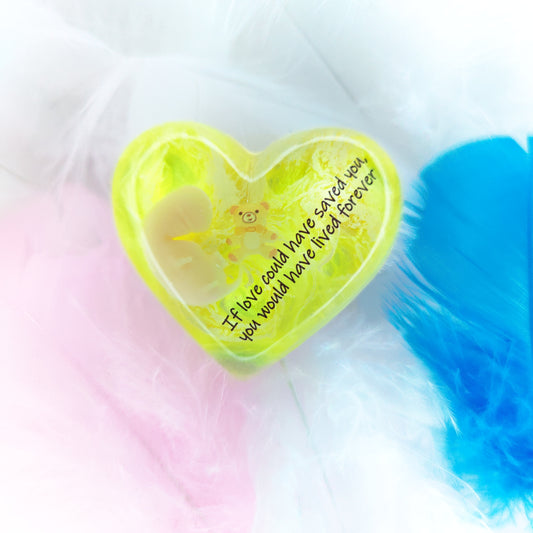 6-7 Week Baby Loss Heart