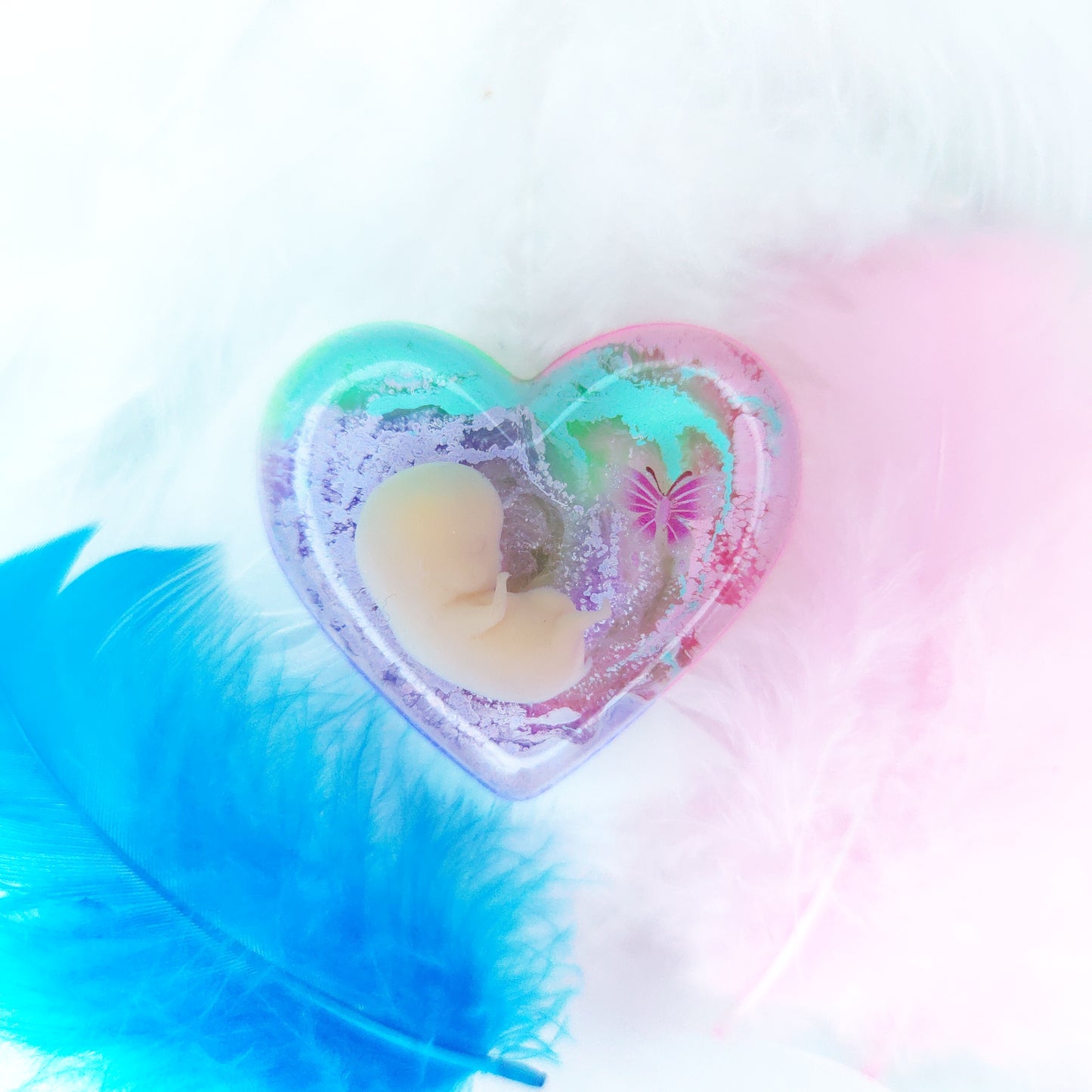 8-11 Week Baby Loss Heart