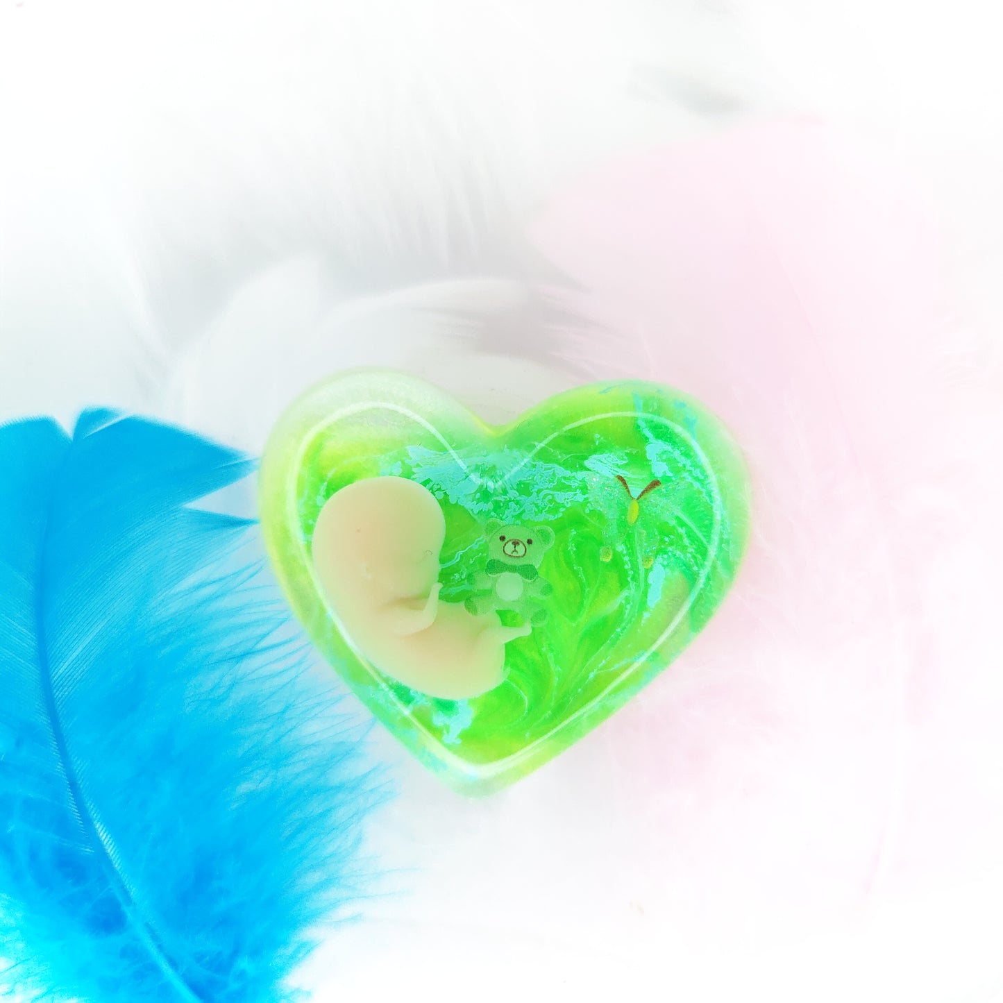 8-11 Week Baby Loss Heart