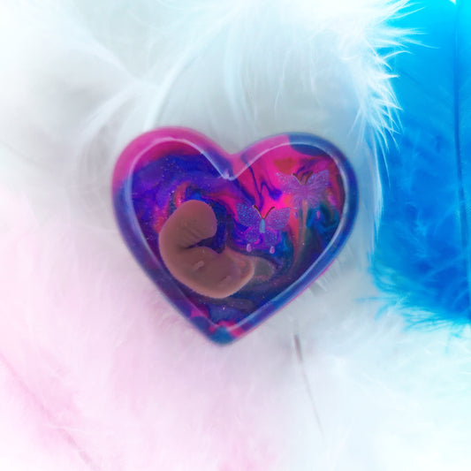 6-7 Week Baby Loss Heart