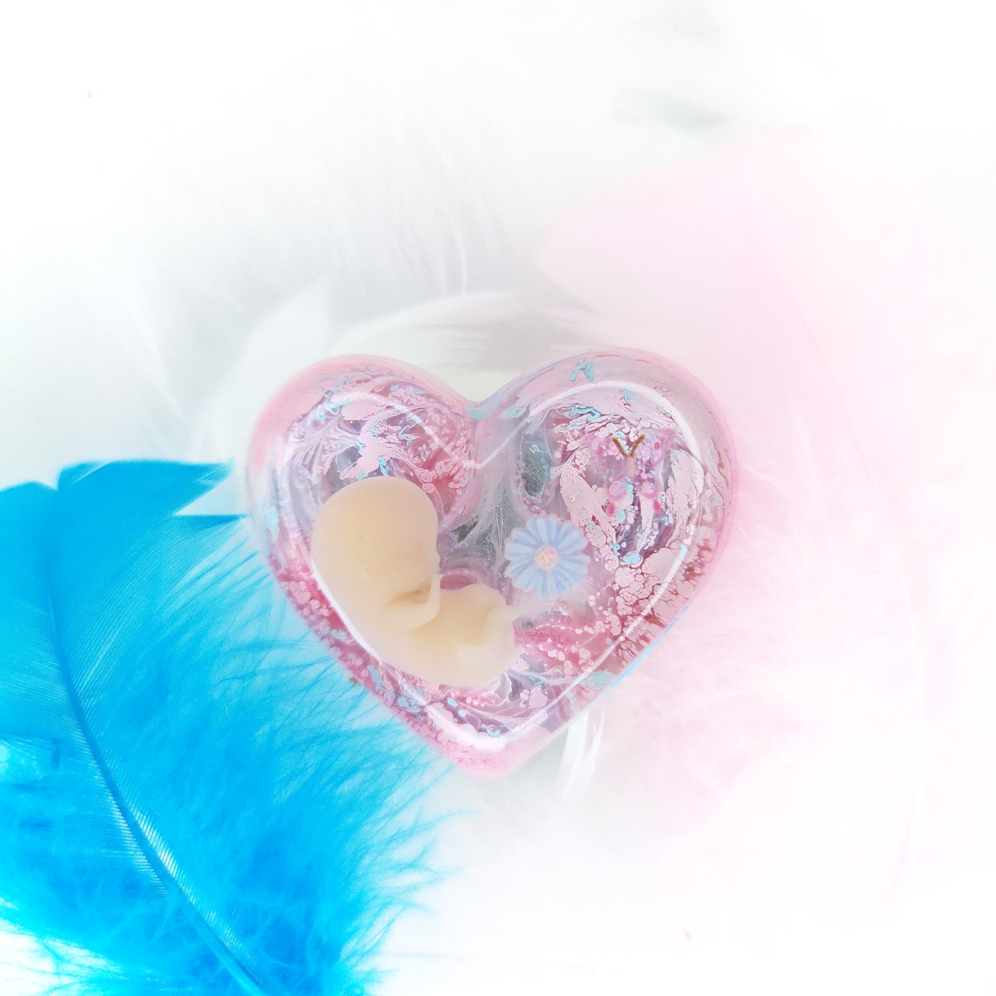 8-11 Week Baby Loss Heart