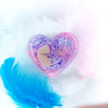 6-7 Week Baby Loss Heart