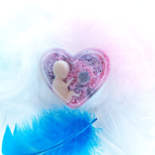 12-41 Week Baby Loss Heart