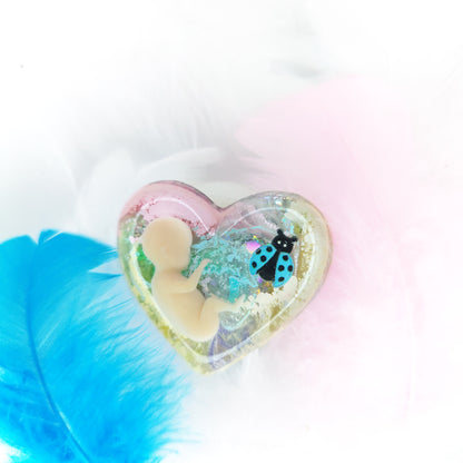 12-41 Week Baby Loss Heart