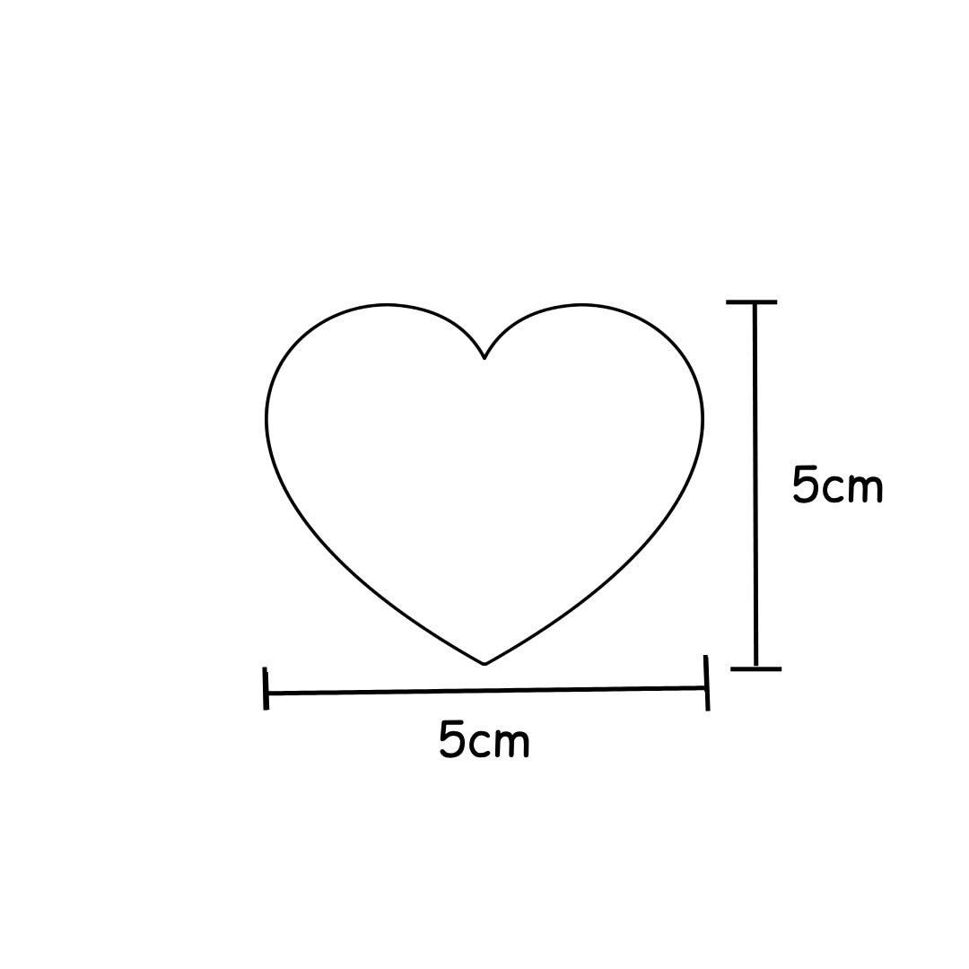 4-5 Week Twins Baby Loss Heart