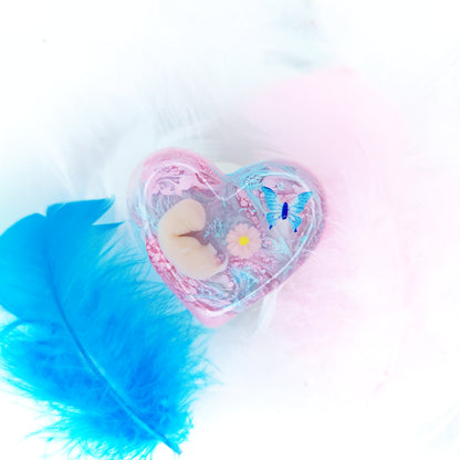 6-7 Week Baby Loss Heart
