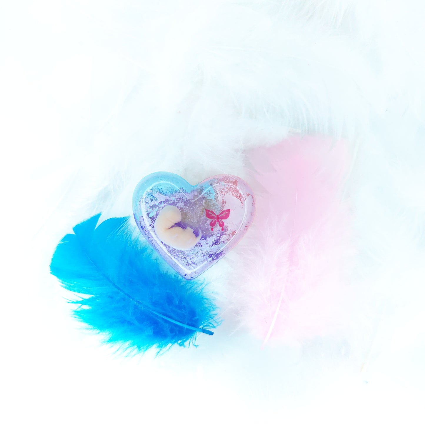 6-7 Week Baby Loss Heart