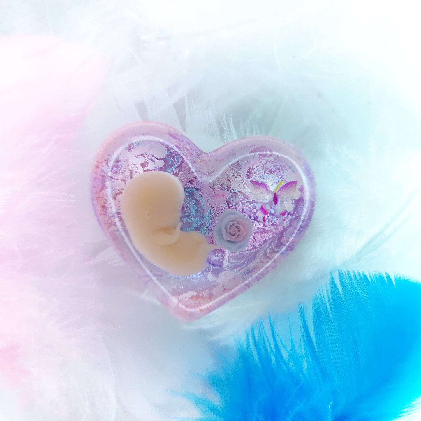 8-11 Week Baby Loss Heart