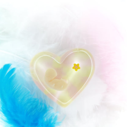 6-7 Week Baby Loss Heart