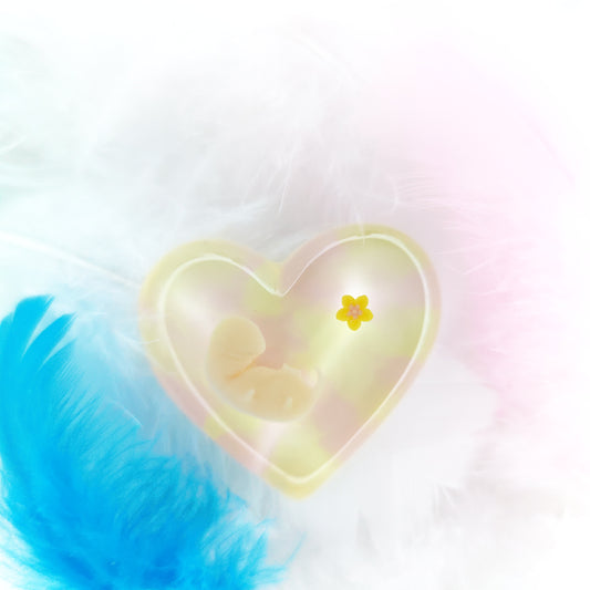 6-7 Week Baby Loss Heart
