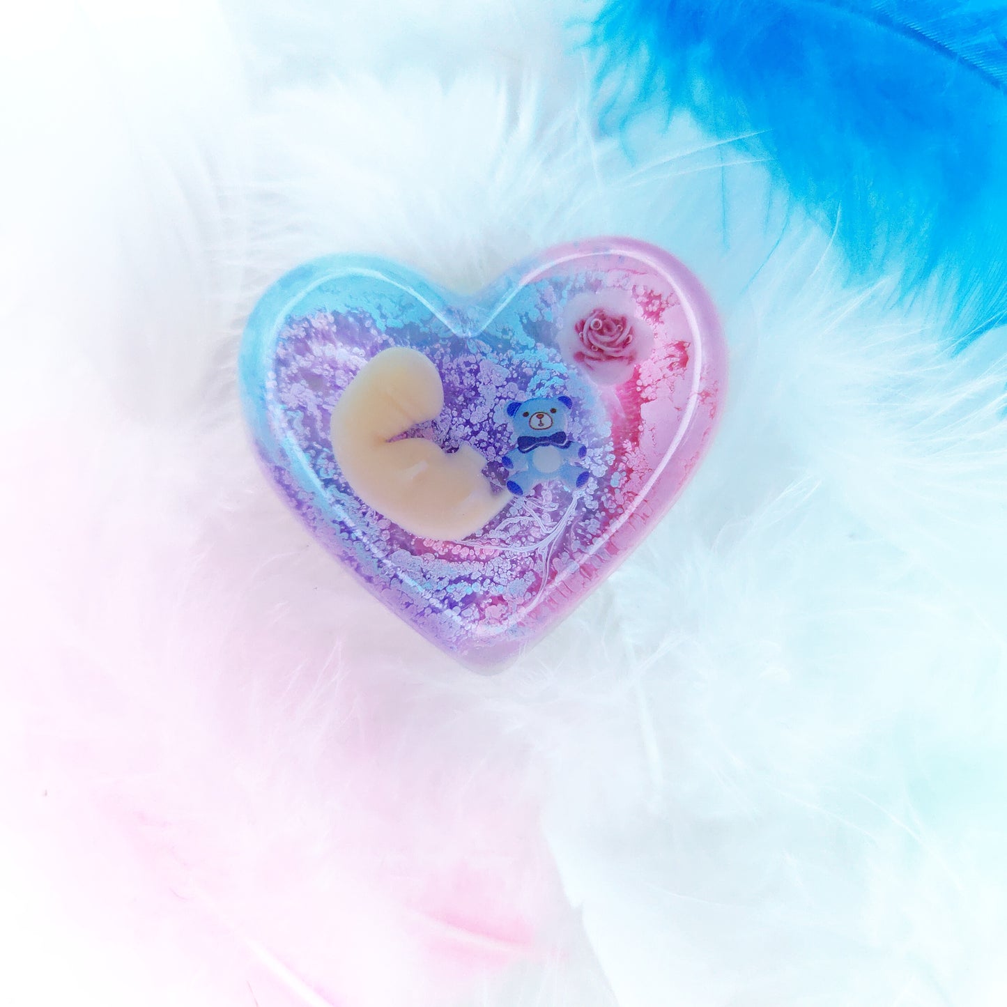 6-7 Week Baby Loss Heart