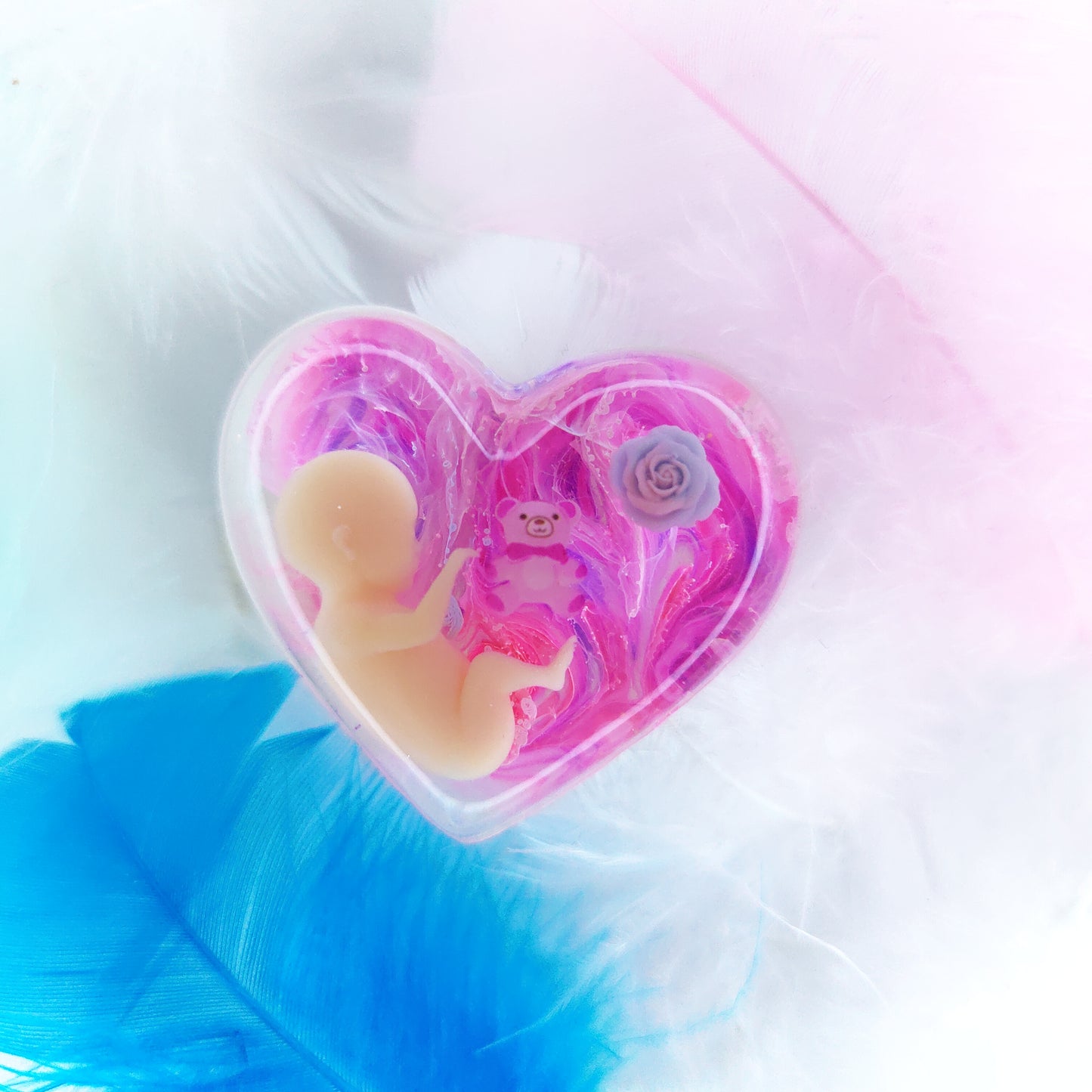 12-41 Week Baby Loss Heart