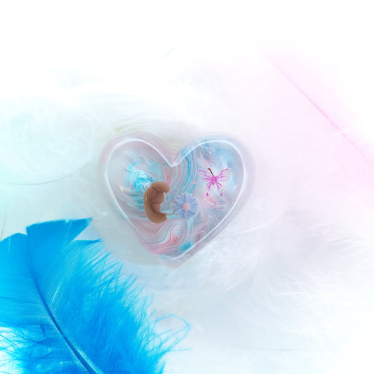4-5 Week Baby Loss Heart