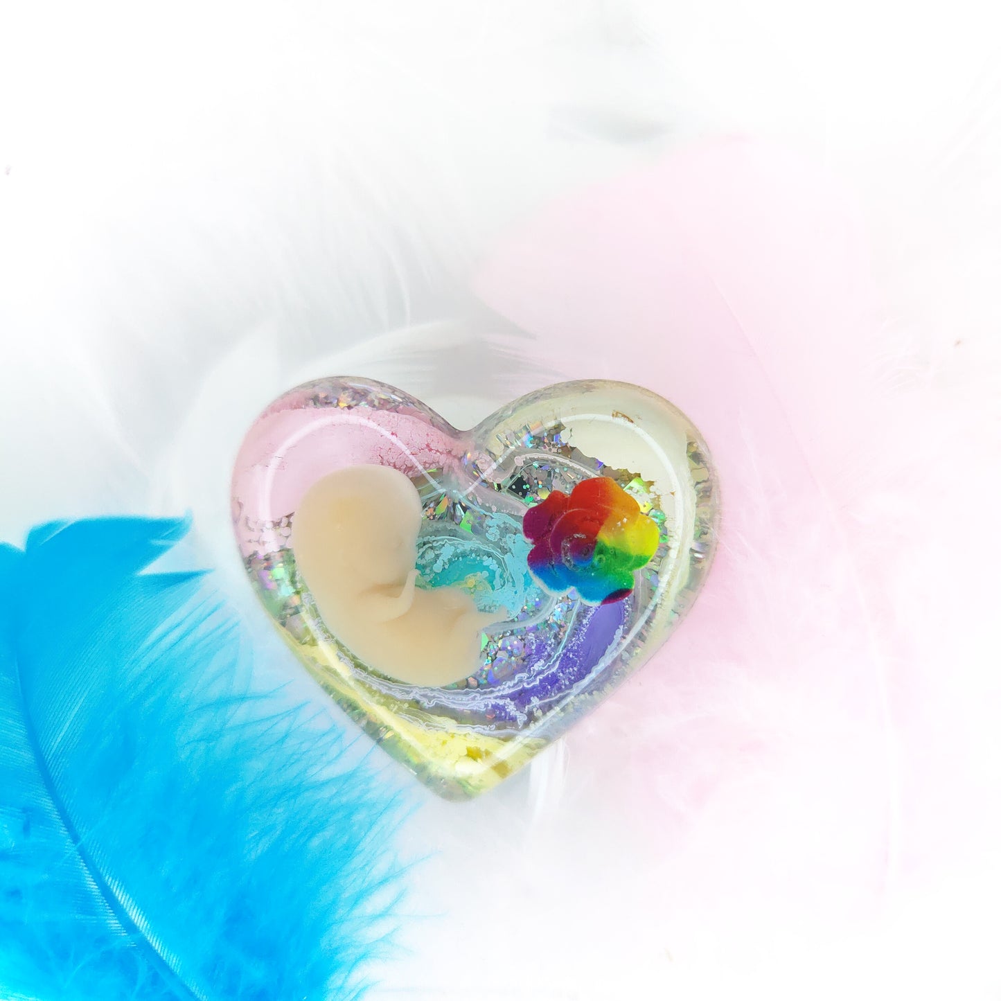 8-11 Week Baby Loss Heart