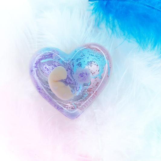 6-7 Week Baby Loss Heart