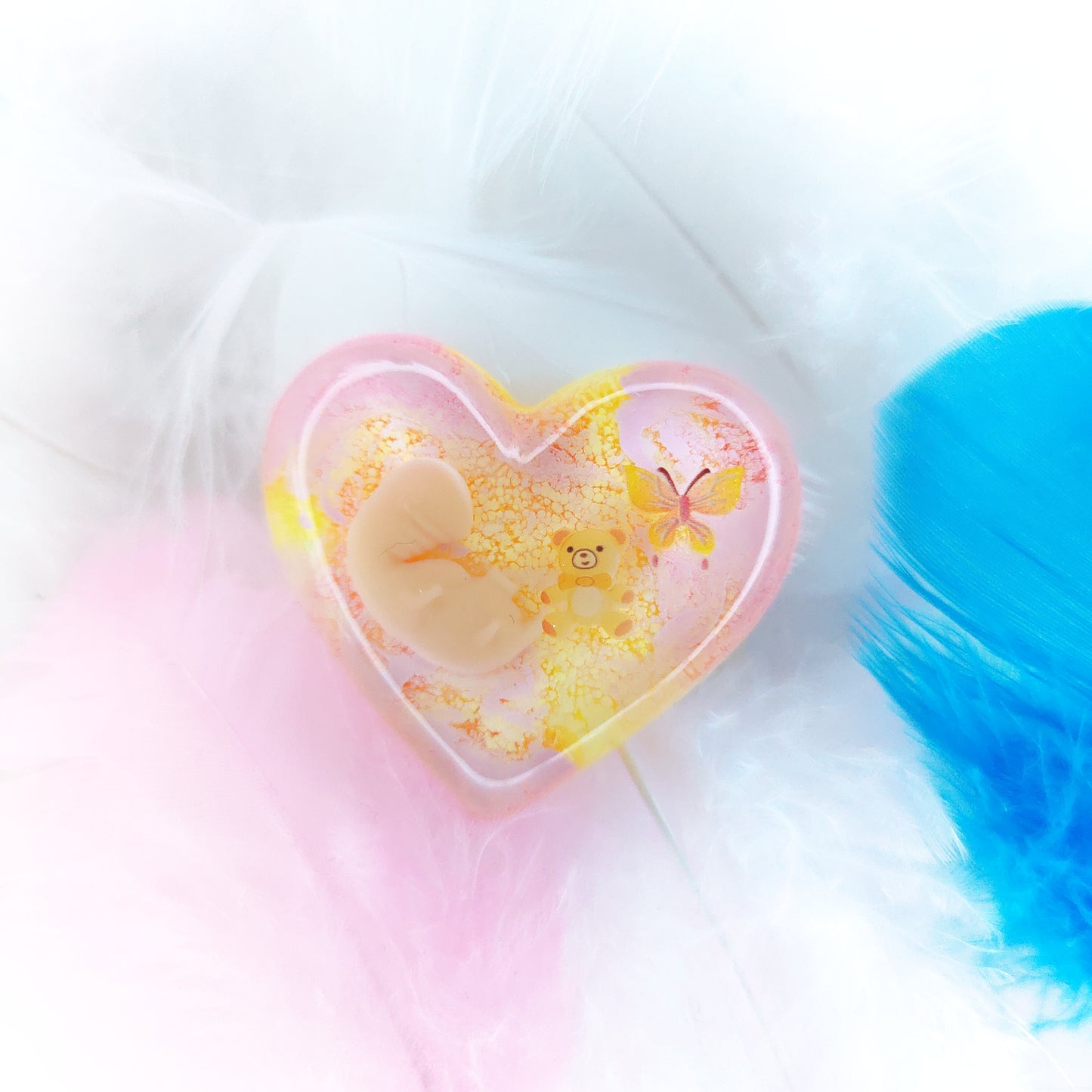 6-7 Week Baby Loss Heart