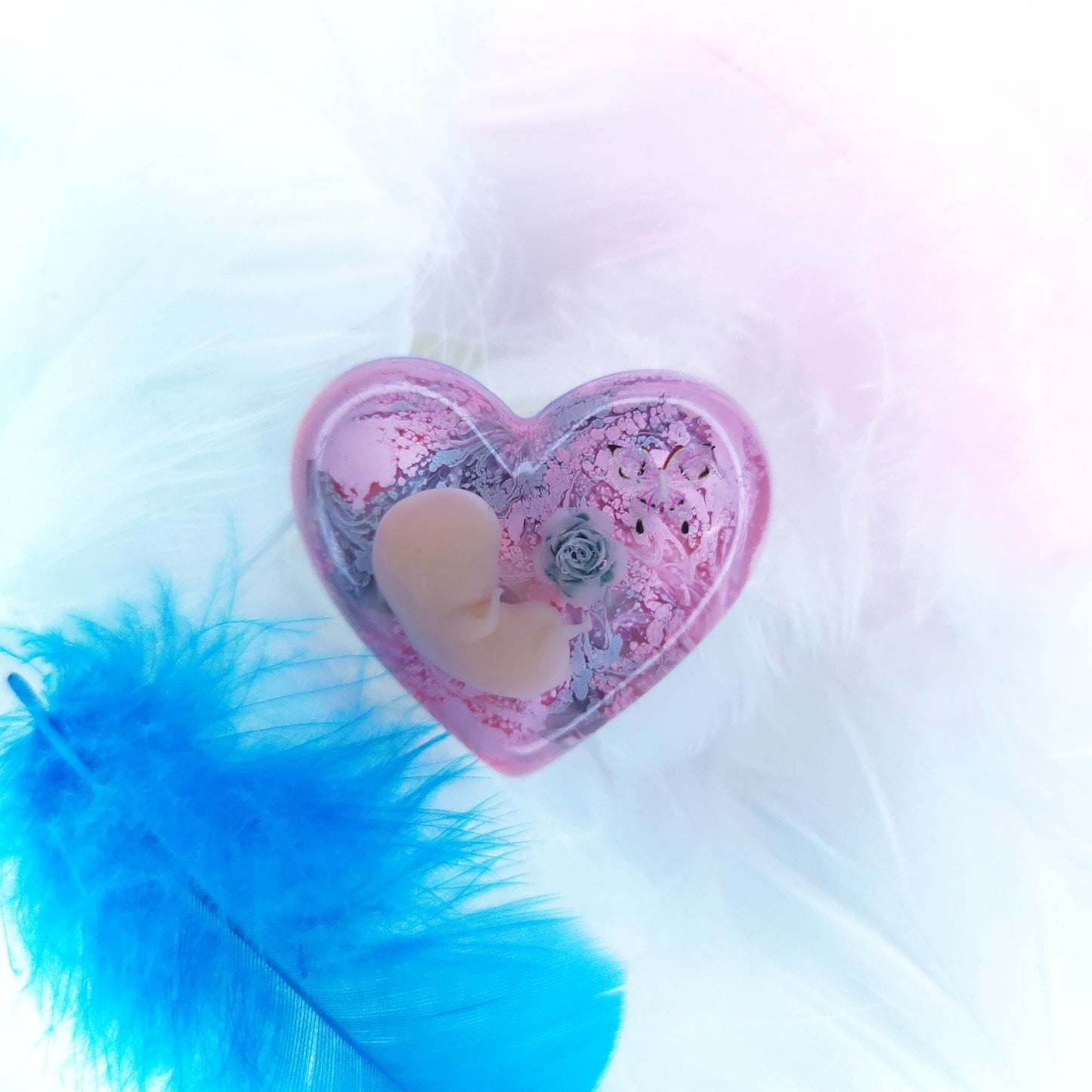 8-11 Week Baby Loss Heart