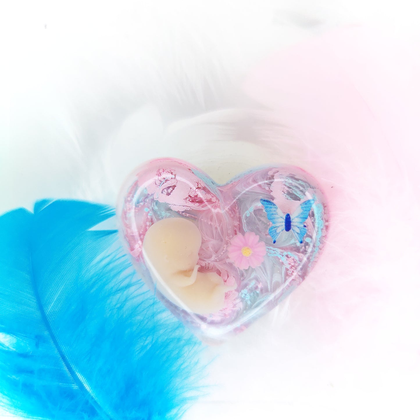 8-11 Week Baby Loss Heart