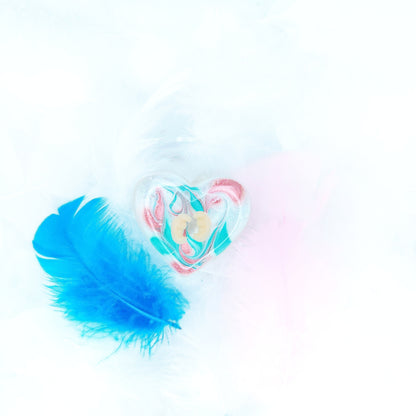 4-5 Week twin Baby Loss Heart