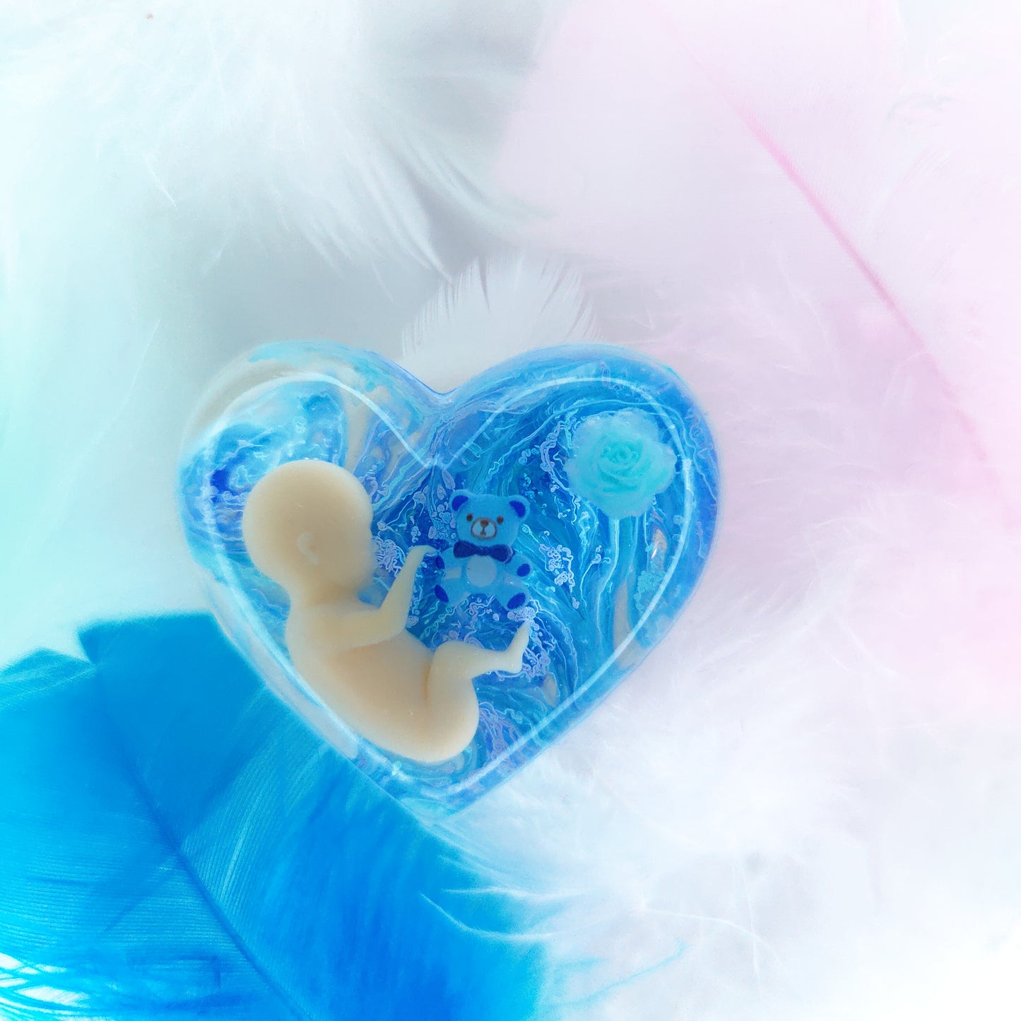 12-41 Week Baby Loss Heart
