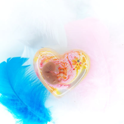 6-7 Week Baby Loss Heart