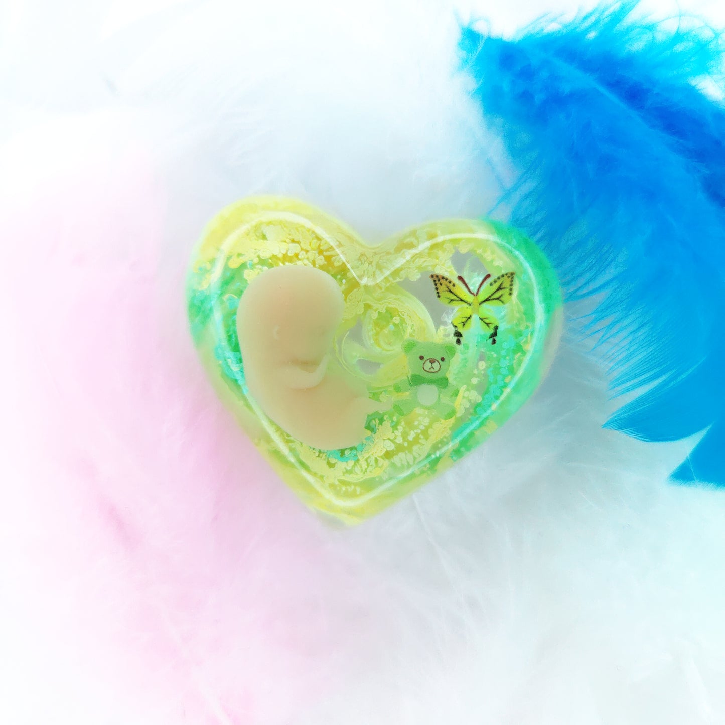 8-11 Week Baby Loss Heart
