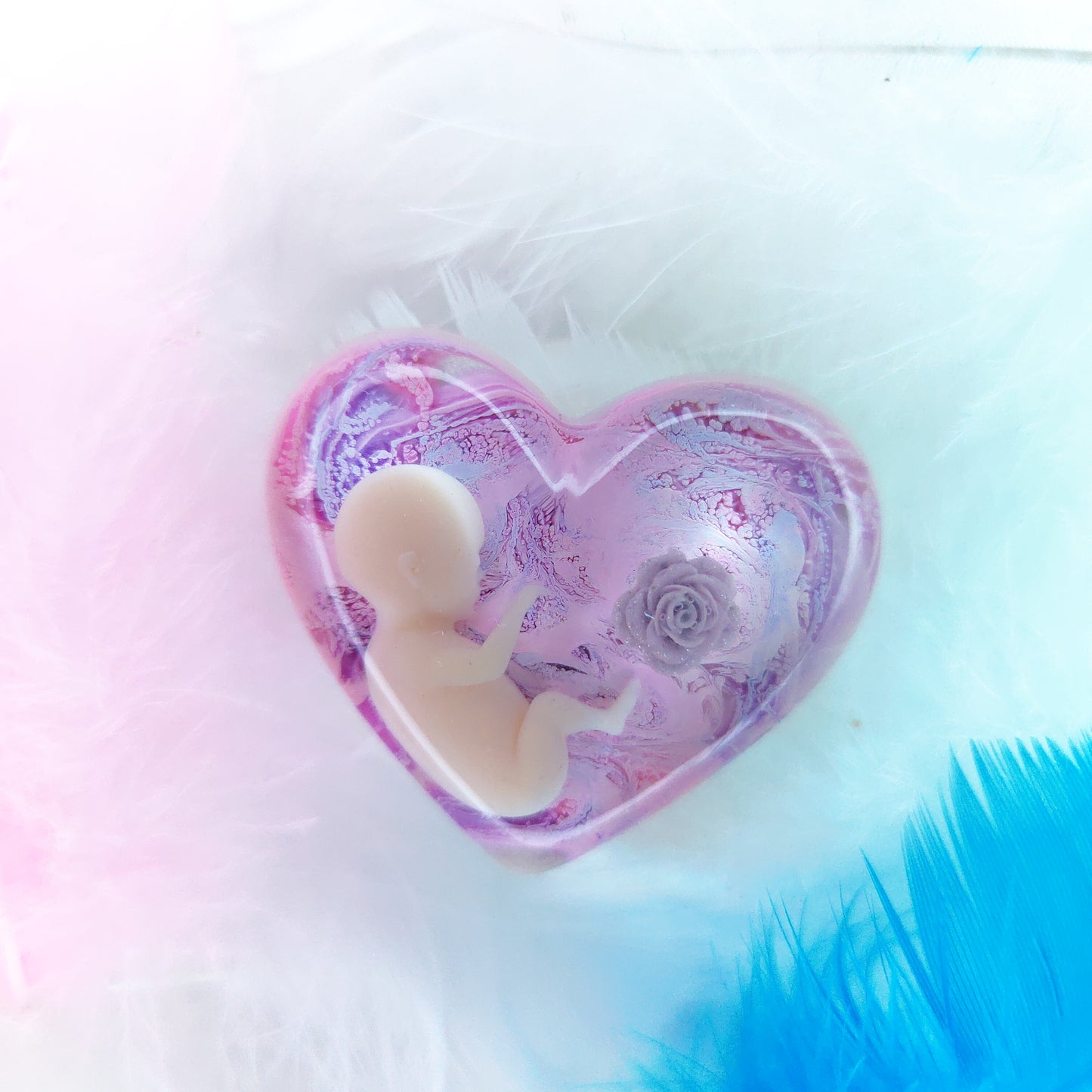 12-41 Week Baby Loss Heart