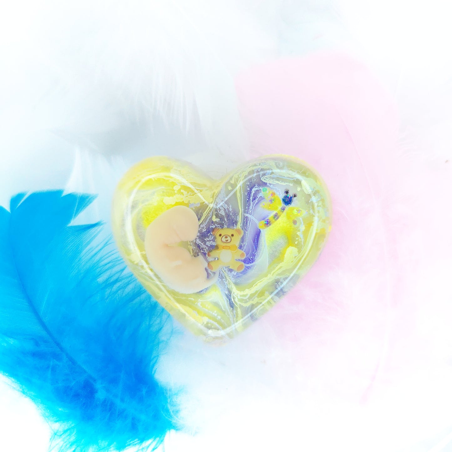 6-7 Week Baby Loss Heart