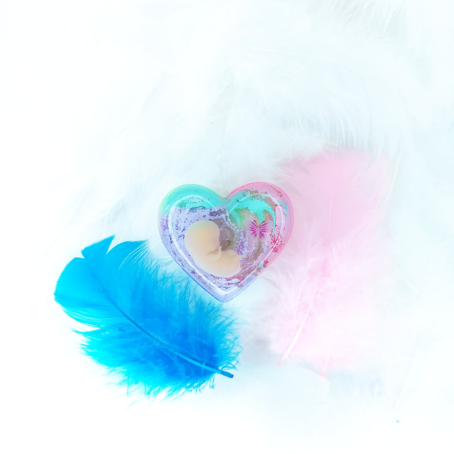 8-11 Week Baby Loss Heart