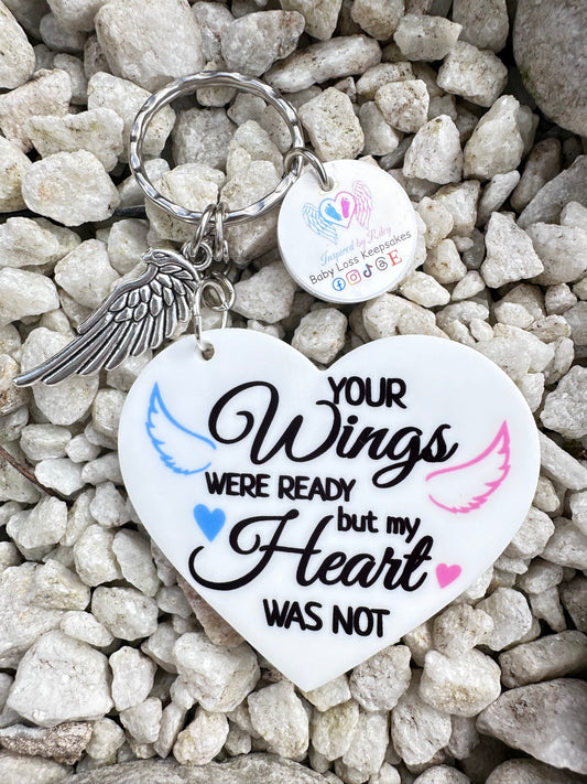 Baby Loss Memorial Keyring