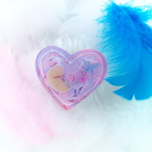 6-7 Week Baby Loss Heart