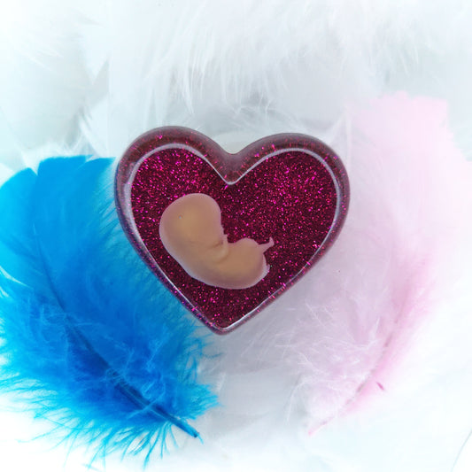 8-11 Week Baby Loss Heart