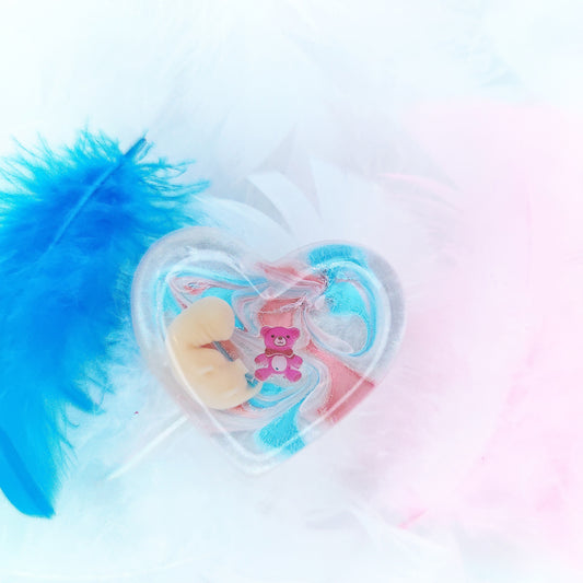 6-7 Week Baby Loss Heart