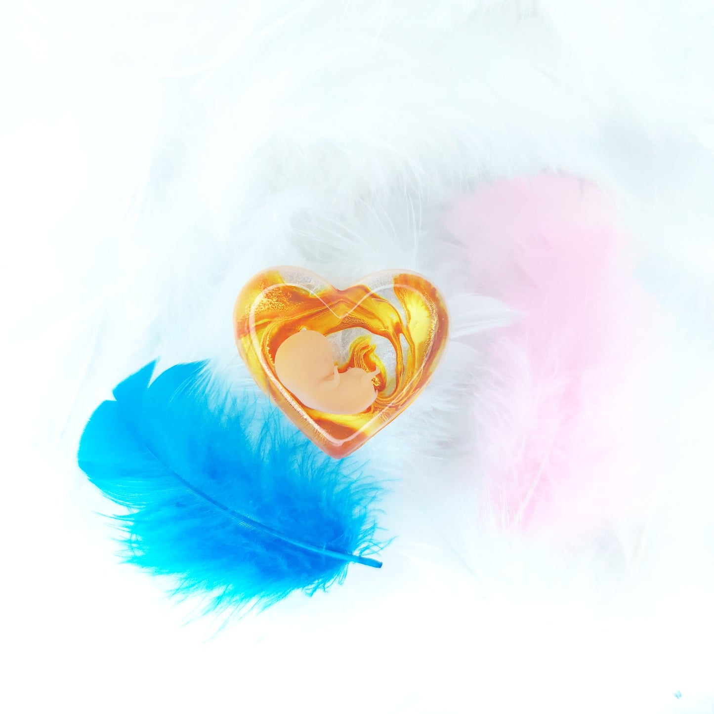 8-11 Week Baby Loss Heart