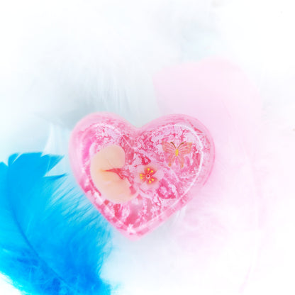 6-7 Week Baby Loss Heart