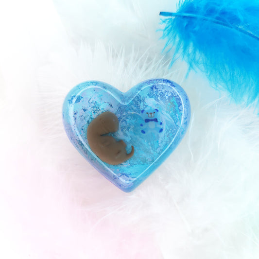 6-7 Week Baby Loss Heart