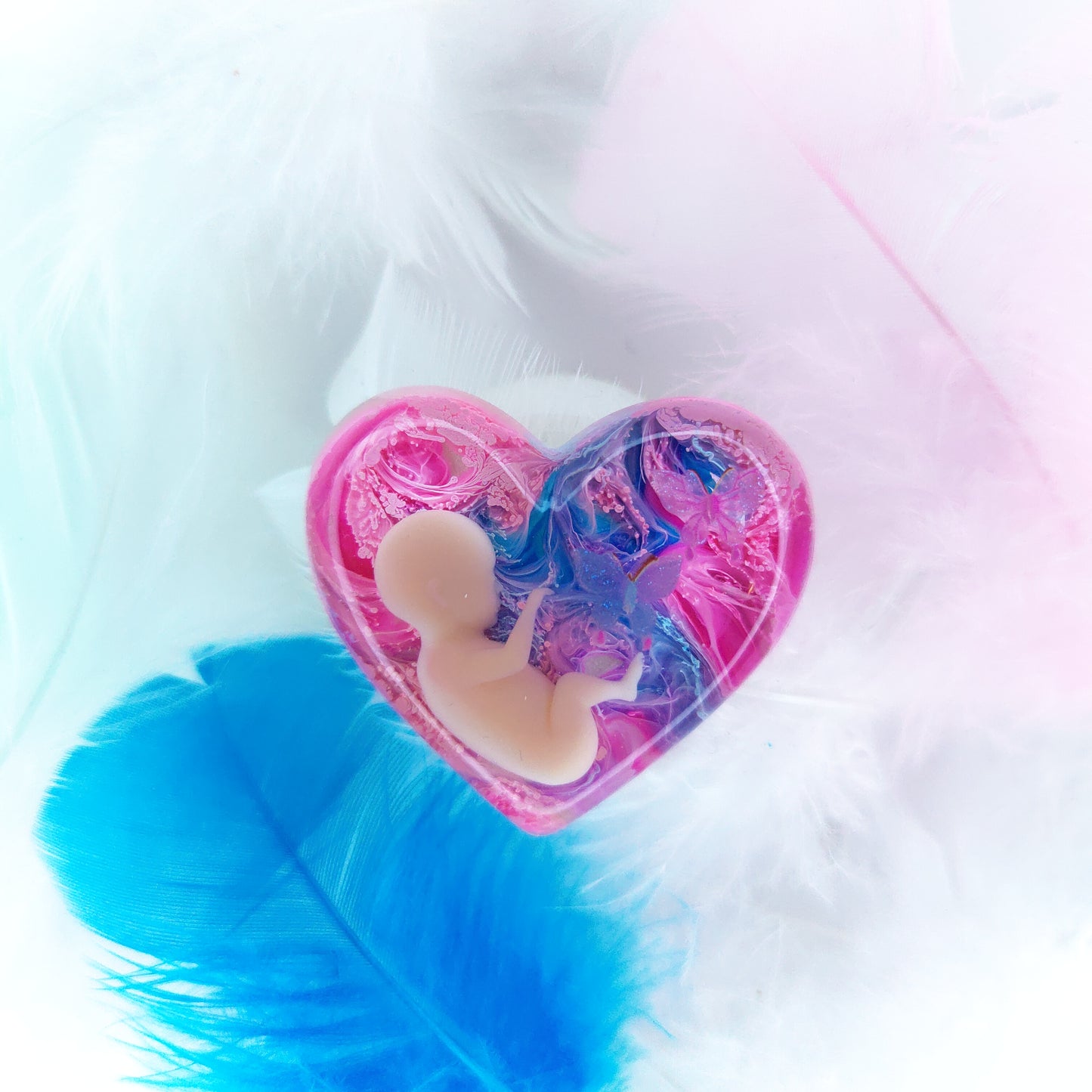 12-41 Week Baby Loss Heart