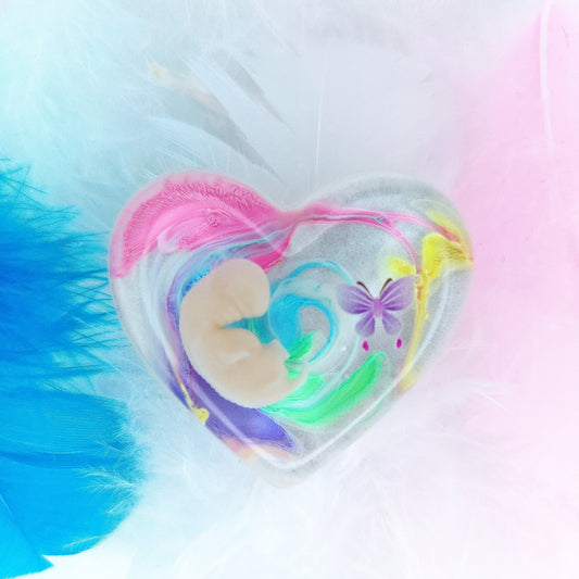 6-7 Week Baby Loss Heart