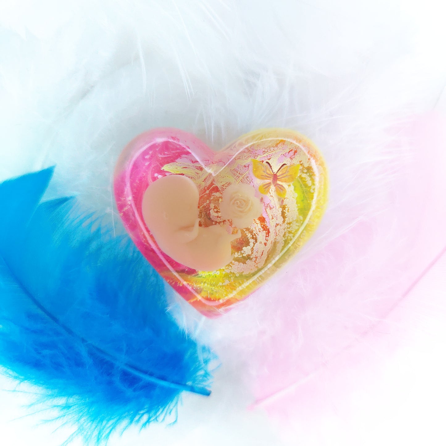 8-11 Week Baby Loss Heart