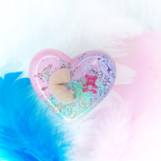 6-7 Week Baby Loss Heart