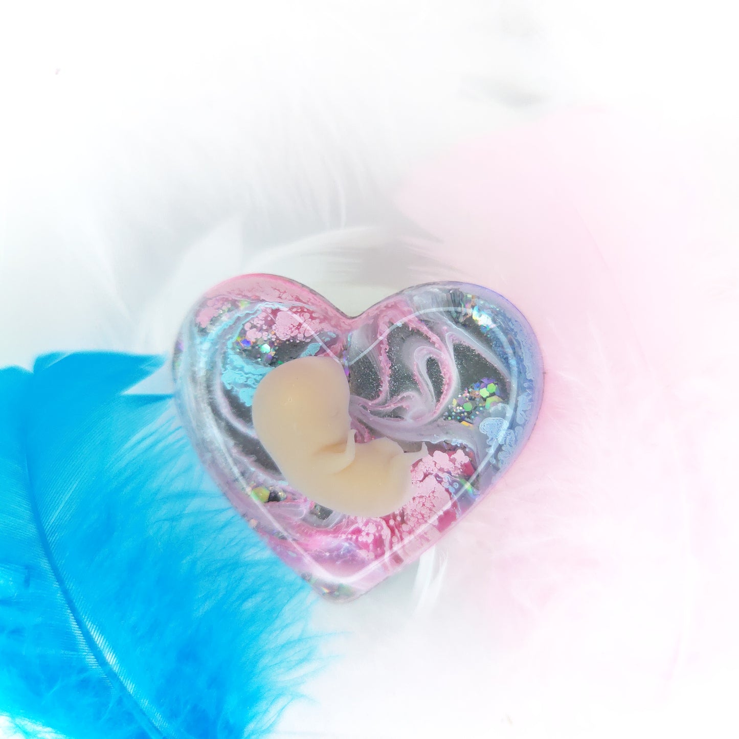 8-11 Week Baby Loss Heart
