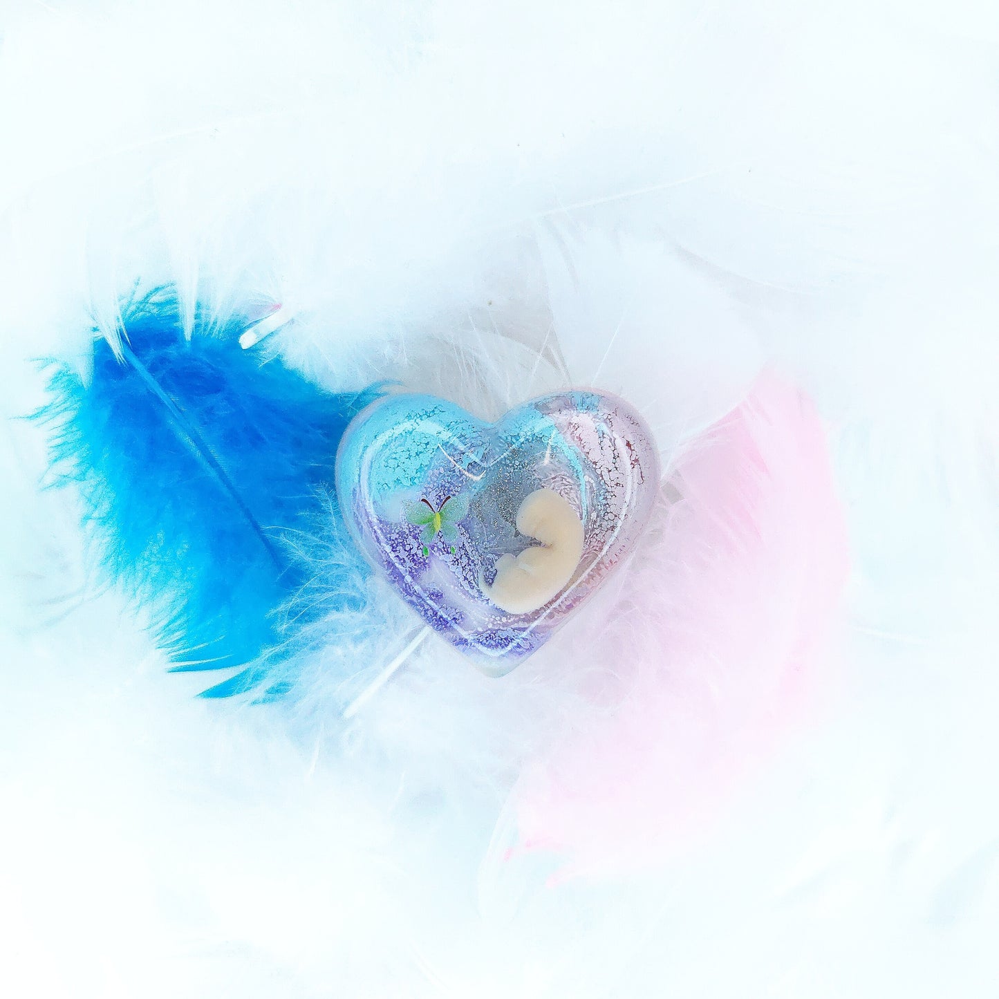 6-7 Week Baby Loss Heart