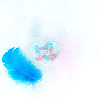 0-3 Week Twin Baby Loss Heart