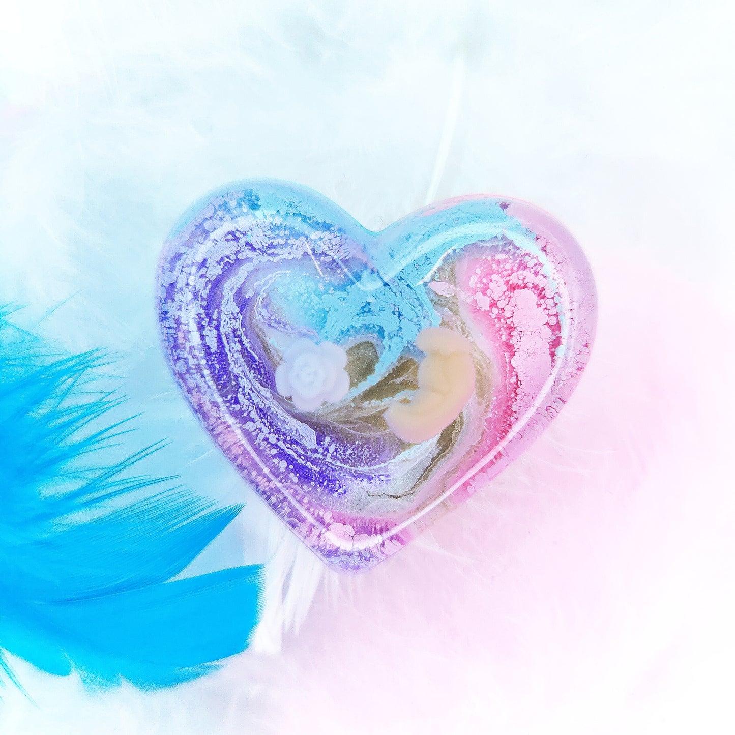 4-5 Week Baby Loss Heart