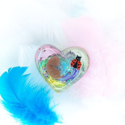 6-7 Week Baby Loss Heart