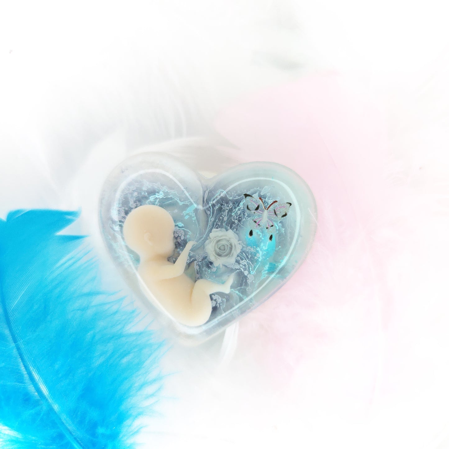 12-41 Week Baby Loss Heart