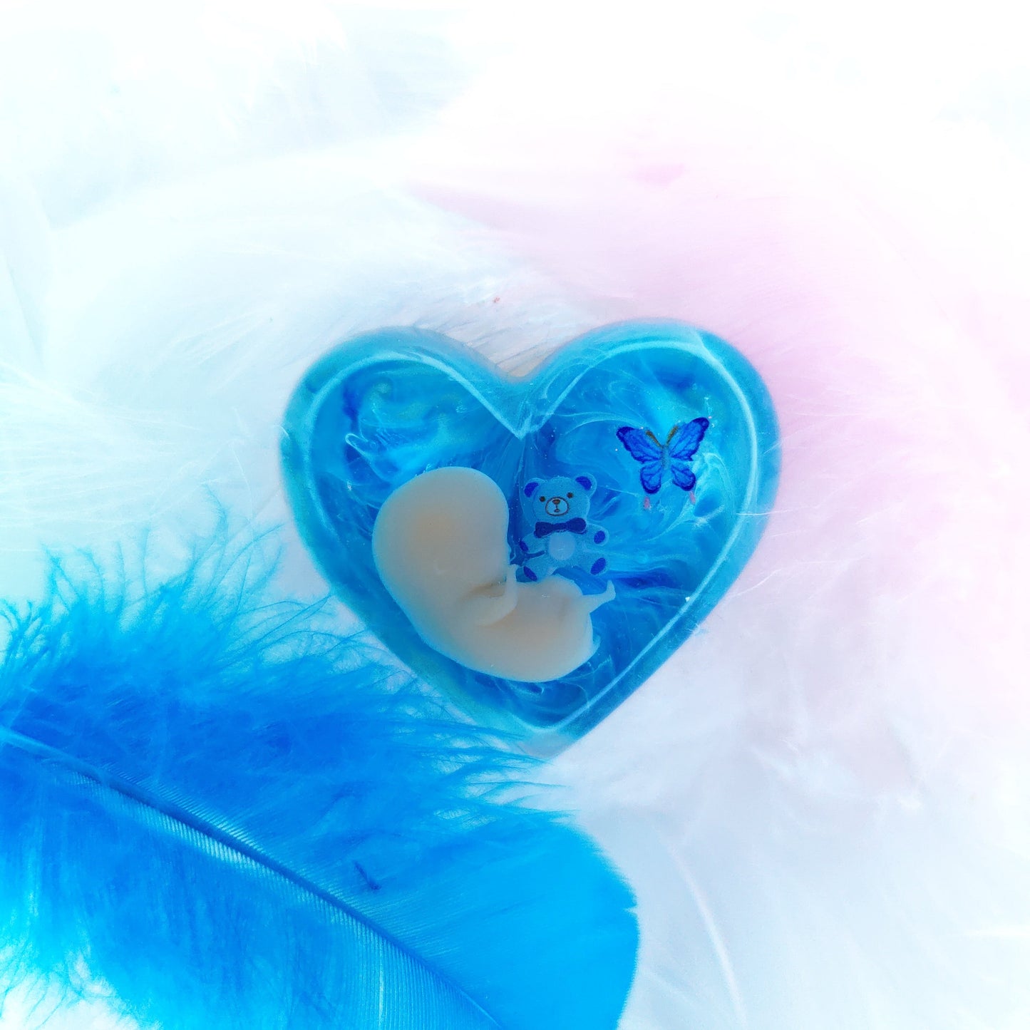 8-11 Week Baby Loss Heart
