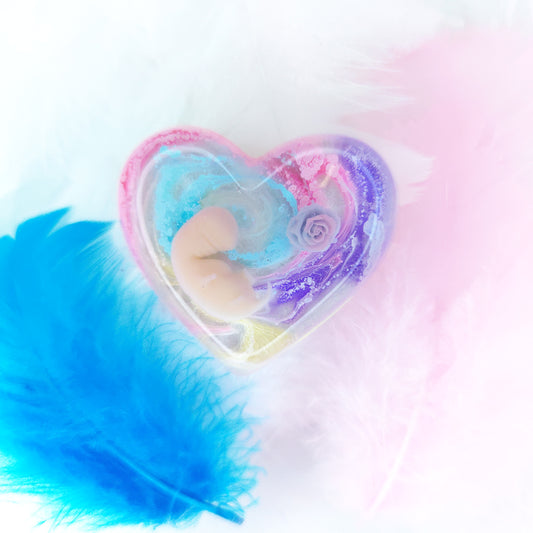 6-7 Week Baby Loss Heart