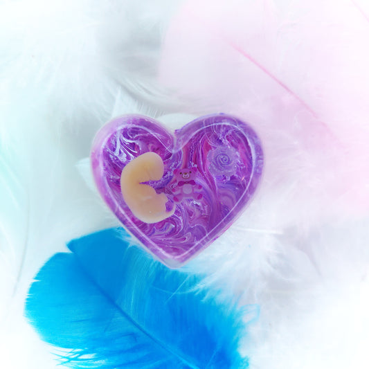 6-7 Week Baby Loss Heart